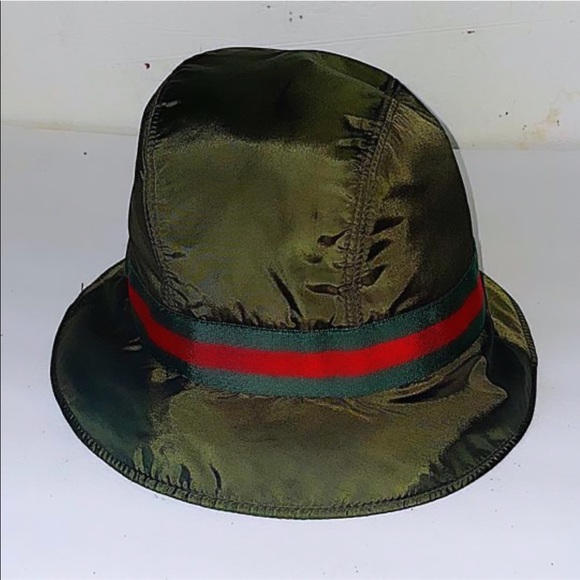 Authentic Vintage Gucci Tom Ford Nylon Web Bucket Hat - Picture 6 of 7